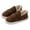 Coffee, variant on Women's Puffer Slippers, Quilted Fuzzy Boots with Ultra Soft Comfort for Fall, Winter and Home Wear (Coffee, 8-8.5)