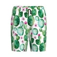 thumbnail image 4 of Fotbe Cactus Plants Pajama Shorts for Men, Men's Pajama Bottoms, Sleepwear,Short Pajama Pants-X-Large, 4 of 9