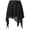 black, variant on Women's White Lace Ballet Wrap Skirt Irregular Tulle Dance Skirt