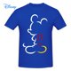 thumbnail image 1 of Mickey Mouse T shirt Harajuku Short Sleeve Disney T-shirt 100% Cotton Graphics Tshirt Brands Tee Top3XL Gao Jinjia LED, 1 of 2