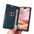 thumbnail image 3 of Funda para iPhone 16 Plus Estuche de Cuero PU Tipo Cartera con Ranuras para Tarjetas y Cierre Magnético, 3 of 5
