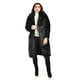 thumbnail image 2 of Abrigo largo de peluche Roman Fashion /Juvenil, 4098 (Negro) negro M, 2 of 5