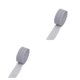 thumbnail image 1 of Matsuzay Cinta de tela fácil de atar para manualidades - Cinta de regalo de manualidades con patrón multifuncional y hermoso gris claro gris claro 2Conjunto, 1 of 6