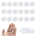 thumbnail image 2 of serony 18 Pièces Poignée de Porte Bouchon Tampon Polyvalent Transparent Autocollant Pare-Chocs Patchs de Protection Coussin de Réduction du Bruit, 2 of 8