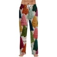 thumbnail image 3 of Tplvbz Pajama Pants for Men - Comfy Christmas Pj Pants, Lightweight Fabric, Elastic Waistband, Holiday Themed Lounge Pants & Sleepwear, 3 of 8