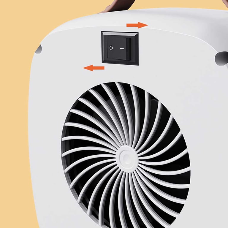 ADVEN Fan Heater Mini Multifunctional Small In SizeBig In Energy Portable  Warm Blower No Flavor Easy to Warmer Temperature Reducing White American  Wire Gauge - Walmart.com