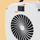 thumbnail image 3 of Toystoory Calentador de ventilador Mini pequeño en tamaño grande en energía soplador de aire caliente portátil sin luz fácil de operar más cálido Electrodomésticos Citrino Estándar europeo Toystoory HA072050-04, 3 of 6
