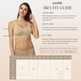 thumbnail image 5 of Coobie Women's Seamless Full Coverage Comfort Bra 9060, Light Nude, Large Size, 5 of 9