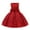 Red, variant on WhouRiu Toddler Girls Dress Elegant Party Sleeveless A-Line Ball Gown Child Formal Solid Princess Wedding Dresses Yellow,Sized 2-3