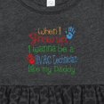 thumbnail image 4 of Inktastic Hvac Technician Like Daddy Girls Baby Dress, 4 of 5