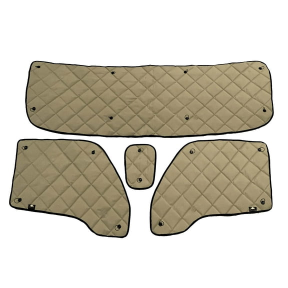 Insulated Blackout Window Covers by ZenEclipse® (1324 Series) Fits Peterbilt