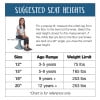 thumbnail image 5 of ECR4Kids Wobble Stool/Chair for Kids, Flexible Seating for School and Home, 5 of 7