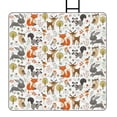 thumbnail image 1 of Eigraketly OxfordCloth-esterilla de Picnic portátil, tapete de tela Oxford a prueba de humedad para parque de césped, estera de playa al aire Kits de desorden para acampar bosque de animales 150*200cm, 1 of 6