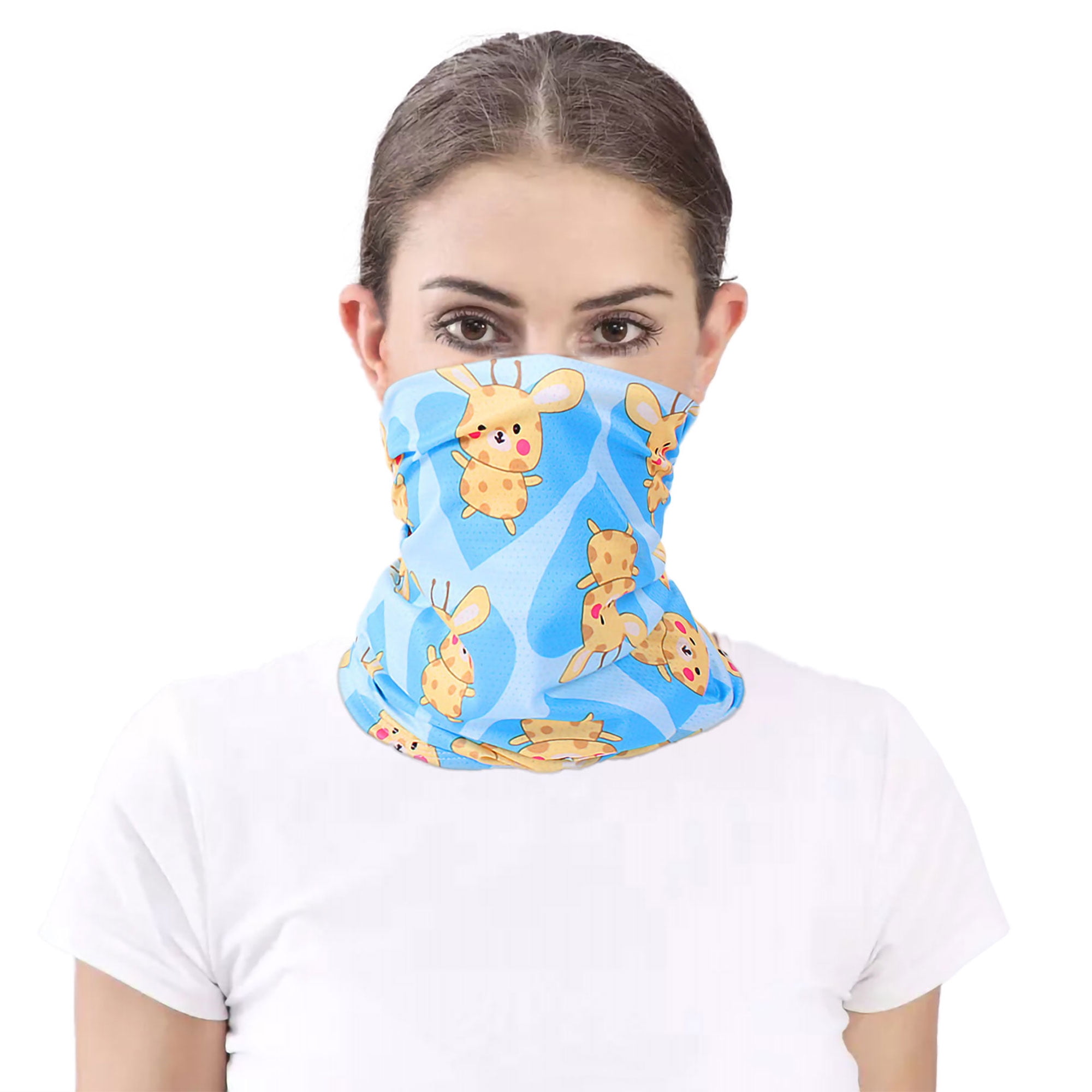 MidTen Unisex Adults Bandana Face Mask Balaclava HALF FACE MASK for Men Women Face Cover