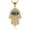Gold, variant on 18k Gold Plated Iced Out CZ Stainless Steel Blue Evil Eye Beads Fatima Hamsa Hand Pendant Necklace (Gold)