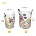 thumbnail image 5 of Fotbe Autumn Garden Laundry Basket with Handles, Waterproof Large Laundry Hamper, Wash Bag for Corner Dorm, Rolling Laundry Basket with Handles-Small, 5 of 8
