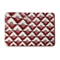 thumbnail image 3 of Bathroom Rug, Water Absorbing Mat, Machine Woven Carpet, Non-slip Grip, for Secure Footing in Bedroom, Entryway, and Doorstep, Red, by FAJHHA, 3 of 8