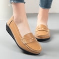 thumbnail image 4 of oqasdz Womens Casual Shoes Loafers Slip On Flat Round Toe Shoes Comfortable Breathable Footwear for Ladies Versatile Daily Wear Outdoor Summer, 4 of 7