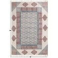 thumbnail image 3 of Casavani Living Room Hand Made Boho Style Rug, Brown 2x3 feet, 3 of 6