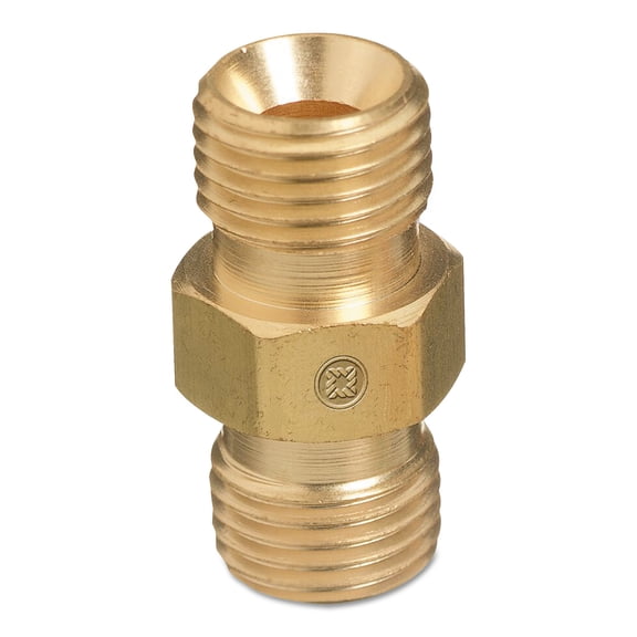 Western Enterprises Hose Couplers, 200 psi, Brass, C-Size, Oxygen - 1 EA (312-C-30)