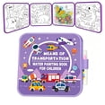 thumbnail image 2 of Mess-Free Water Coloring Book 2026 Reusable Water Painting Book Water Paint Color Book No Mess To Reveal Colors 3ml, 2 of 6