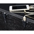 thumbnail image 2 of Ashley Furniture Amrothi Black Two Drawer Nightstand With Silver Tone Accents, 2 of 3