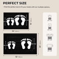 thumbnail image 4 of GRANNY SAYS Bathroom Rugs Sets, Soft Absorbent Bath Mats, Non Slip Washable Bath Rugs, 2-Set, Black, 4 of 10