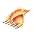 thumbnail image 2 of Peine para cabello graso de dientes anchos shamjiam cabello Afro Pick, 2 of 7