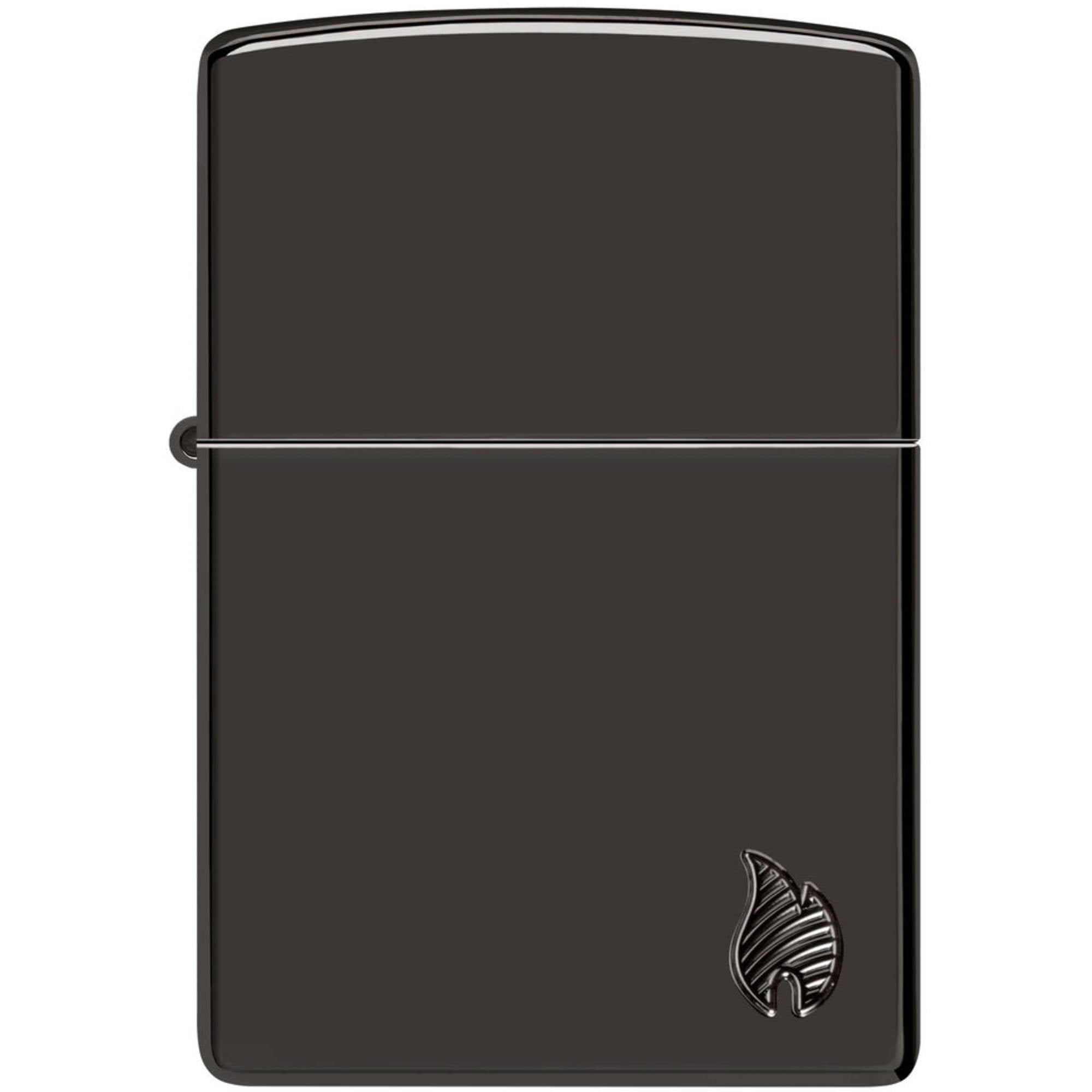 Zippo 46402 Armor High Polish Black Flame Windproof Design Lighter