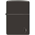 thumbnail image 2 of Zippo 46402 Armor High Polish Black Flame Windproof Design Lighter, 2 of 7