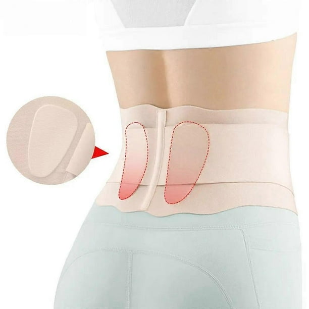 Thin Waist Support Belt for Lower Back Pain Relief Breathable Lumbar Support Belt for Sciatica Scoliosis Herniated Disc Unisex