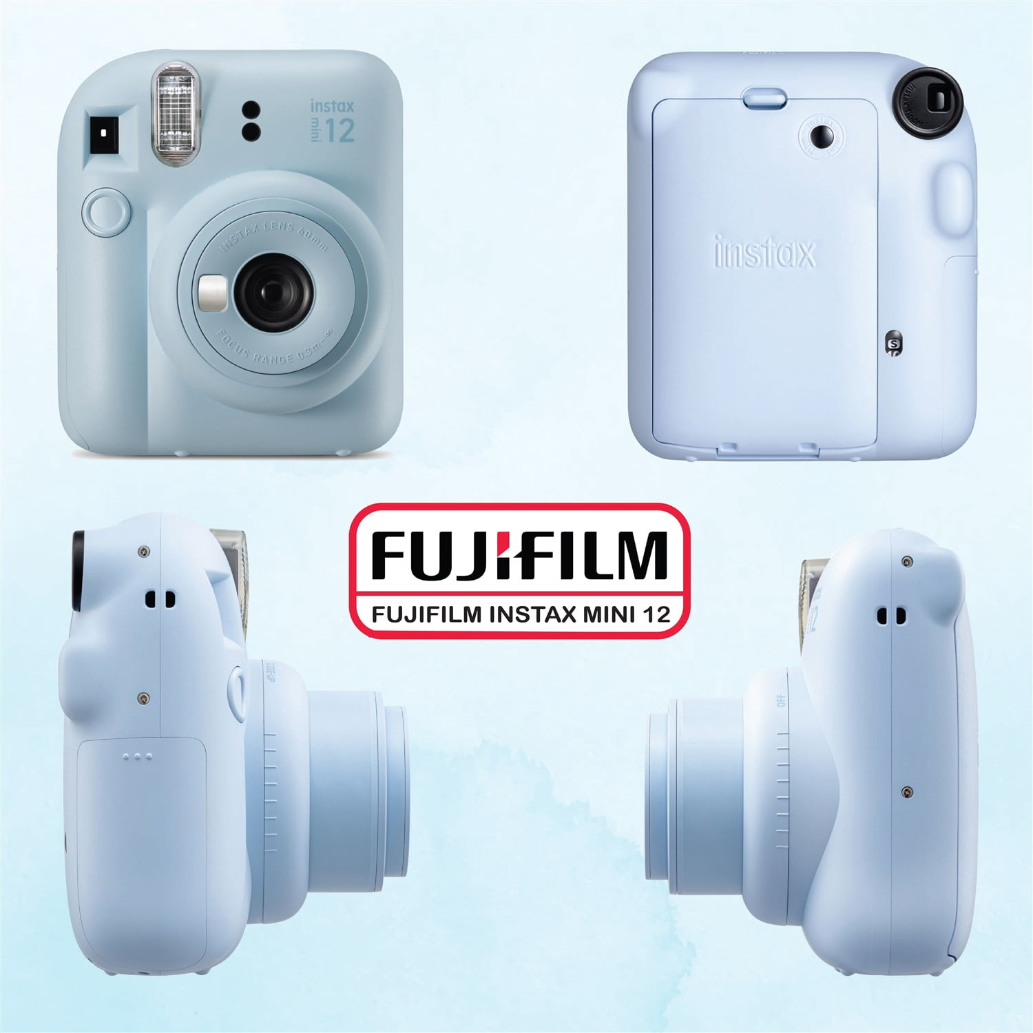 Fujifilm INSTAX Mini 7+ Instant Camera Exclusive Bundle with 10