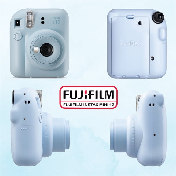 FUJIFILM INSTAX MINI 12 Instant Film Camera (Pastel Blue)