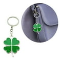 thumbnail image 2 of YIEMEEN Elegant Charm Four Leaf Clovers Keychain for Holiday or Anniversary Gifts, 2 of 15