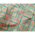 thumbnail image 4 of oneOone Silk Tabby Fabric Diamond Geometric Printed Craft Fabric BTY 42 Inches Wide, 4 of 4