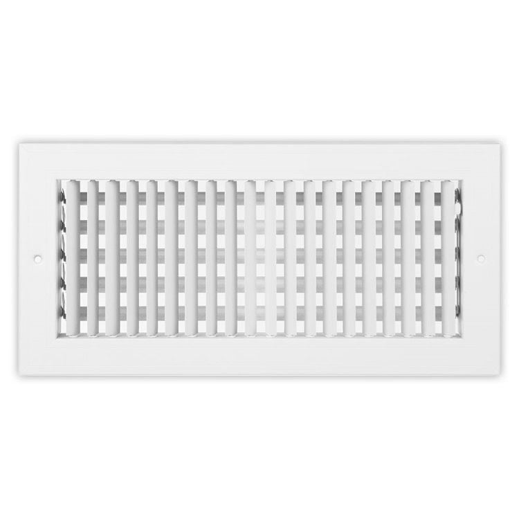 30 x 12 Adjustable Blade Baseboard Register, MultiShutter Damper