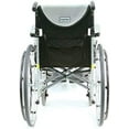 thumbnail image 5 of Karman S-Ergo 115 16" seat Ergonomic Transport Wheelchair with Swing Away Footrest in Silver, 5 of 5