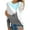 Light Blue, variant on Plus Size Long Sleeve Tops Women Cotton Basic Tops Woman Summer Casual Long Sleeve Blouse Round Neck Lace Sweatshirt