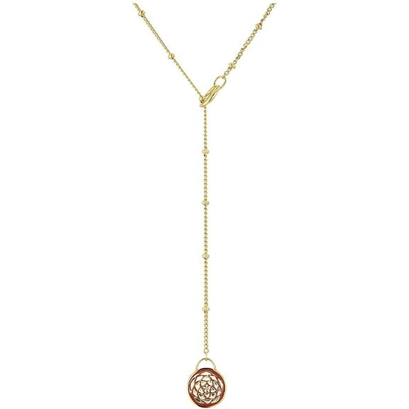 Alex and Ani New Beginnings 21" Adjustable Lariat Necklace Gold One Size