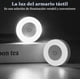 thumbnail image 3 of Luz Led Noche Clóset Táctil Pared 4pzs De Luz Blanca, Luz Nocturna Mini Lámpara Iluminación Segura Usb Recargable, 3 of 4