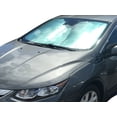 thumbnail image 2 of HeatShield, The Original Windshield Sun Shade, Custom-Fit for Chevrolet Volt Sedan w/ Sensor 2016, 2017, 2018, 2019, Silver Series, 2 of 4