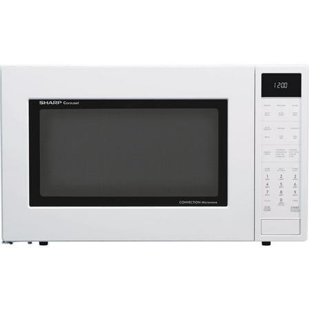Sharp 1.5 CF Carousel Countertop Microwave Oven, Convection
