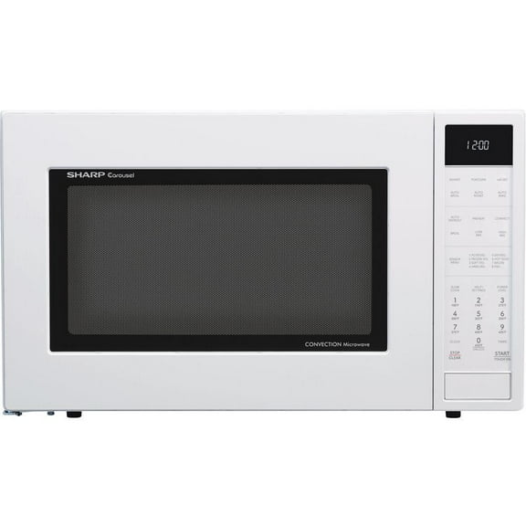 Sharp 1.5 CF Carousel Countertop Microwave Oven, Convection