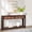 light brown, variant on BouPower 54" Console Tables for Entryway,Long Console Tables for Living Room,Behind Couch Table,Sturdy Wood Support Farmhouse Entryway Table with 2 Drawers & Open Storage Shelf