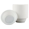 thumbnail image 4 of Dart Famous Service Plastic Dinnerware, Bowl, 12 oz, White, 125/Pack, 8 Packs/Carton, 4 of 4