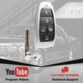 thumbnail image 4 of Key Fob Remote Replacement 5-Button Smart for 2021-2024 Hyundai Tucson (TQ8-FOB-4F27, 95440-N9072), 4 of 5
