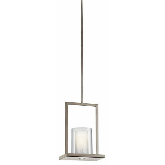 1 Light Pendant 18 inches Tall By 7.75 inches Wide-Classic Pewter Finish Bailey Street Home 147-Bel-1005546