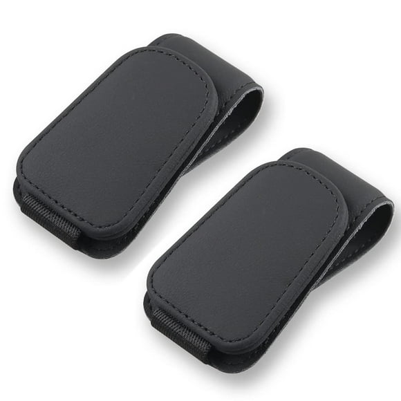 Soporte Magnético de Cuero para Lentes de Sol para Auto CMWWYFC 2 Piezas