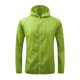 thumbnail image 1 of PRINxy Chaqueta impermeable para mujer, impermeable, transpirable, cortavientos, larga, ligera, con capucha, parka impermeable para mujer, chaqueta para exteriores, verde lluvia, M, 1 of 8