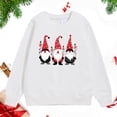thumbnail image 5 of Bjutir Girl'S Christmas Sweatshirts Graphic Print Tops Crewneck Winter Long Sleeve Pullover Cute Outdoor Wear, Size 4-12 Years, White, 5 of 5